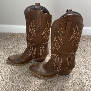 Brown Western Cowboy Boot